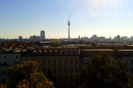 Blick über Berlin von der Zionskirche